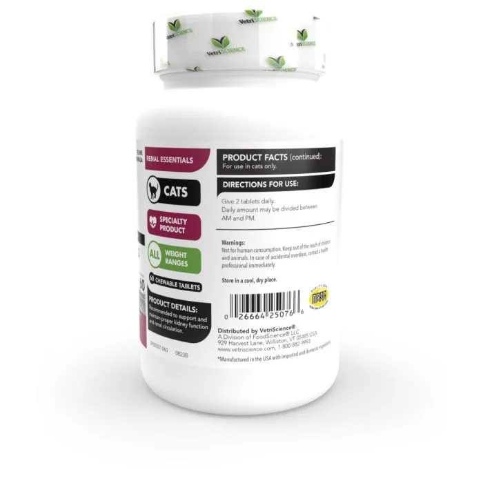 مکمل رنال گربه وتری ساینس آمریکا (درمان و مراقبت از کلیه) - نمای 6 مکمل رنال گربه وتری ساینس آمریکا (درمان و مراقبت از کلیه) - تصویر 6