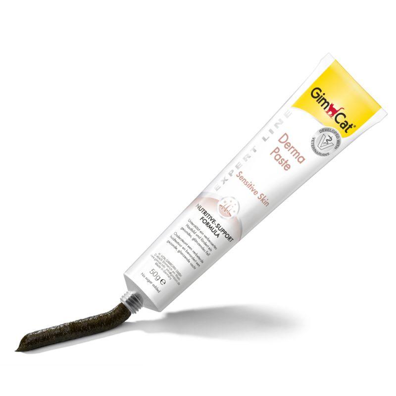 خمیر پوست و موی حساس گربه GimCat مدل Derma Paste وزن 50 گرم - نمای 3 خمیر پوست و موی حساس گربه GimCat مدل Derma Paste وزن 50 گرم - تصویر 3