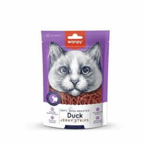 تشویقی گربه ونپی مدل Duck Jerky Strips بسته 80 گرمی تشویقی گربه ونپی مدل Duck Jerky Strips بسته 80 گرمی - تصویر اصلی محصول