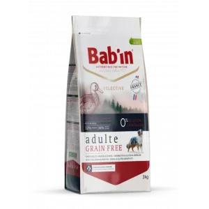 غذای خشک سگ بالغ بدون غلات بابین با طعم اردک وزن 3 کیلوگرم غذای خشک سگ بالغ بدون غلات بابین با طعم اردک وزن 3 کیلوگرم - تصویر اصلی محصول