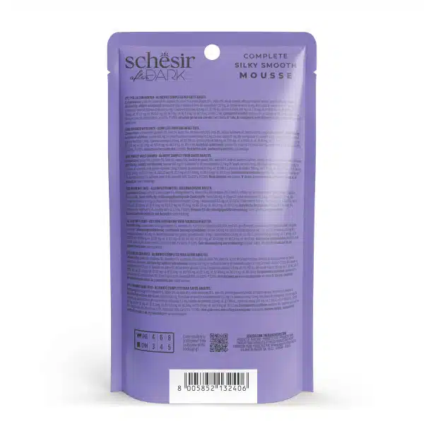 پوچ گربه شسیر مدل افتردارک با طعم مرغ و اردک – ۸۰ گرمی - نمای 4 پوچ گربه شسیر مدل افتردارک با طعم مرغ و اردک – ۸۰ گرمی - تصویر 4