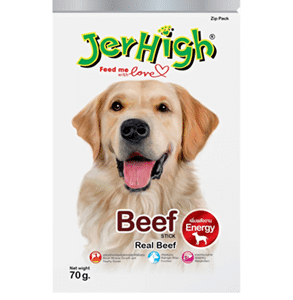 تشویقی سگ جرهای با طعم گوشت گاو وزن 70 گرم تشویقی سگ جرهای با طعم گوشت گاو وزن 70 گرم - تصویر اصلی محصول