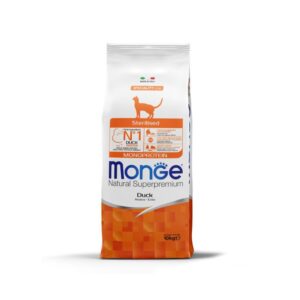 غذای گربه عقیم شده مونژه با طعم اردک – مناسب گربه بدغذا – بسته ۱ کیلویی (فله) غذای گربه عقیم شده مونژه با طعم اردک – مناسب گربه بدغذا – بسته ۱ کیلویی (فله) - تصویر اصلی محصول