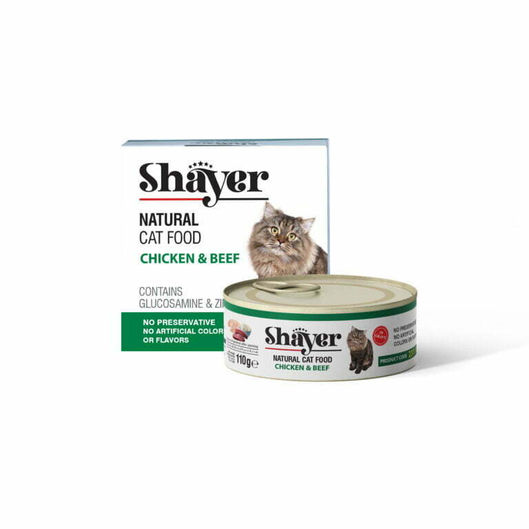 کنسرو گربه شایر مدل نچرال با طعم مرغ و گوشت وزن 110 گرم - نمای 6 کنسرو گربه شایر مدل نچرال با طعم مرغ و گوشت وزن 110 گرم - تصویر 6