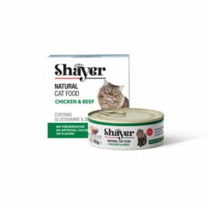 کنسرو گربه شایر مدل نچرال با طعم مرغ و گوشت وزن 110 گرم کنسرو گربه شایر مدل نچرال با طعم مرغ و گوشت وزن 110 گرم - تصویر اصلی محصول