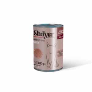 کنسرو گربه شایر با طعم گوشت قرمز وزن 400 گرم کنسرو گربه شایر با طعم گوشت قرمز وزن 400 گرم - تصویر اصلی محصول