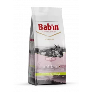 غذای خشک گربه بالغ بابین با طعم سالمون وزن 2 کیلوگرم غذای خشک گربه بالغ بابین با طعم سالمون وزن 2 کیلوگرم - تصویر اصلی محصول