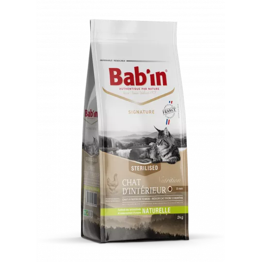 غذای خشک گربه بالغ بابین مدل Indoor با طعم مرغ وزن 8 کیلوگرم - نمای 7 غذای خشک گربه بالغ بابین مدل Indoor با طعم مرغ وزن 8 کیلوگرم - تصویر 7