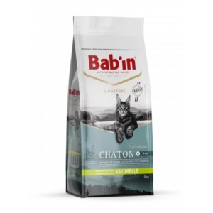 غذای خشک بچه گربه بابین با طعم مرغ بسته ۱ کیلوگرمی (فله) - تصویر اصلی محصول