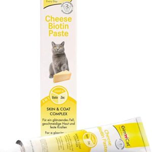 خمیر پوست و موی گربه GimCat مدل Cheese Biotin Paste وزن 50 گرم خمیر پوست و موی گربه GimCat مدل Cheese Biotin Paste وزن 50 گرم - تصویر اصلی محصول