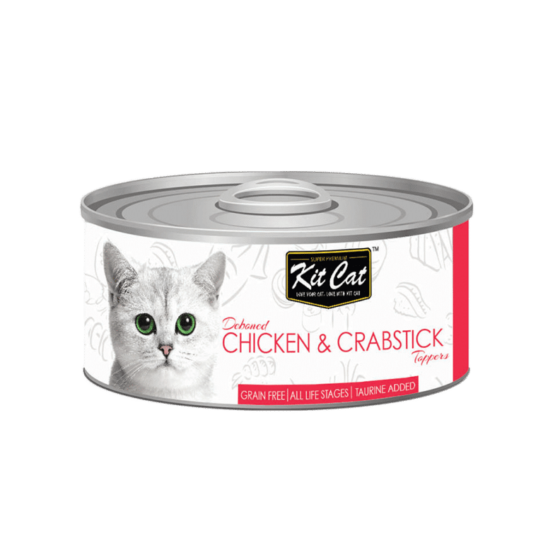 کنسرو گربه کیت کت مدل تکه ای مرغ و فیله خرچنگ وزن 80 گرم - نمای 2 کنسرو گربه کیت کت مدل تکه ای مرغ و فیله خرچنگ وزن 80 گرم - تصویر 2