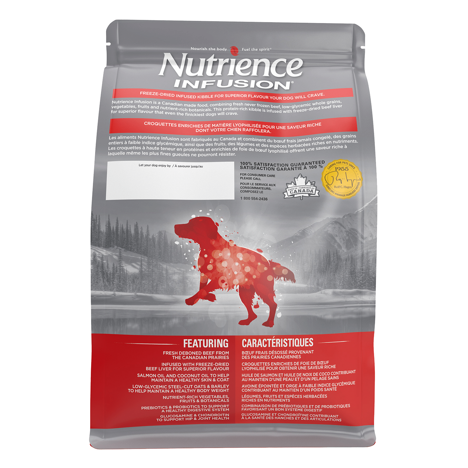 غذای سگ نوترینس مدل اینفیوژن با طعم گوشت – وزن 2.27 کیلوگرم - نمای 4 غذای سگ نوترینس مدل اینفیوژن با طعم گوشت – وزن 2.27 کیلوگرم - تصویر 4