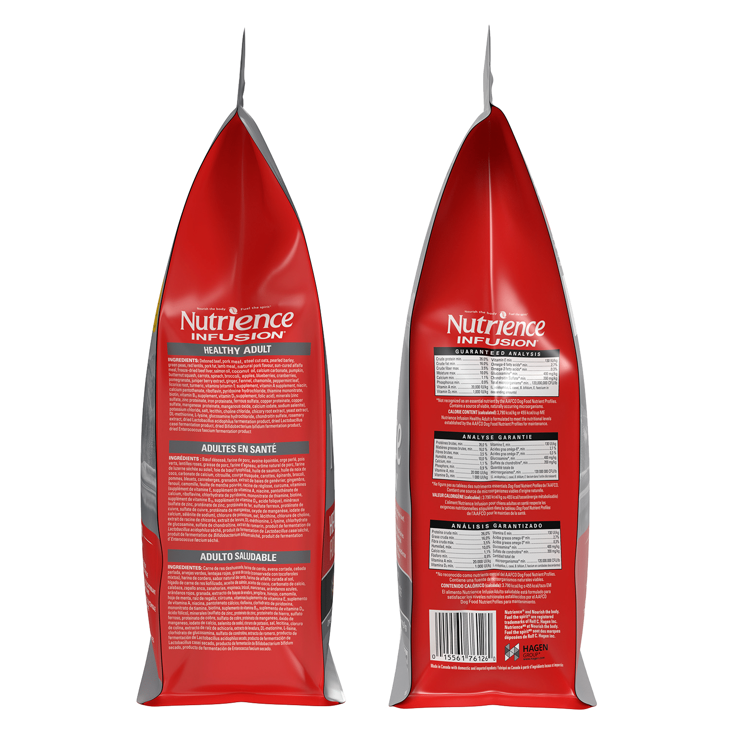 غذای سگ نوترینس مدل اینفیوژن با طعم گوشت – وزن 2.27 کیلوگرم - نمای 5 غذای سگ نوترینس مدل اینفیوژن با طعم گوشت – وزن 2.27 کیلوگرم - تصویر 5