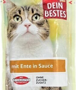 پوچ گربه داین بستس با طعم اردک در سس وزن 100 گرم پوچ گربه داین بستس با طعم اردک در سس وزن 100 گرم - تصویر اصلی محصول