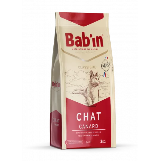 غذای گربه بابین کلاسیک با طعم اردک بسته یک کیلویی (فله) - نمای 2 غذای گربه بابین کلاسیک با طعم اردک بسته یک کیلویی (فله) - تصویر 2
