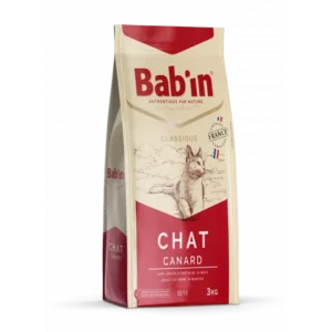 غذای گربه بابین کلاسیک با طعم اردک بسته یک کیلویی (فله) غذای گربه بابین کلاسیک با طعم اردک بسته یک کیلویی (فله) - تصویر اصلی محصول