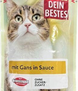 پوچ گربه داین بستس با طعم غاز در سس وزن 100 گرم پوچ گربه داین بستس با طعم غاز در سس وزن 100 گرم - تصویر اصلی محصول