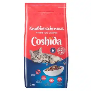 غذای خشک گربه کوشیدا با طعم گوشت، جوجه و سبزیجات وزن 2 کیلوگرم غذای خشک گربه کوشیدا با طعم گوشت، جوجه و سبزیجات وزن 2 کیلوگرم - تصویر اصلی محصول