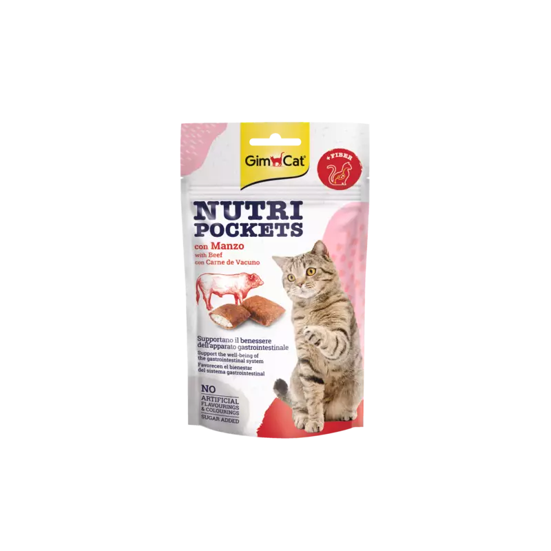 تشویقی مغزدار گربه GimCat با طعم گوشت گاو وزن 60 گرم - نمای 2 تشویقی مغزدار گربه GimCat با طعم گوشت گاو وزن 60 گرم - تصویر 2