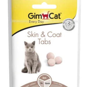 قرص جیم کت گربه (مناسب پوست و موی گربه) 40 گرمی قرص جیم کت گربه (مناسب پوست و موی گربه) 40 گرمی - تصویر اصلی محصول