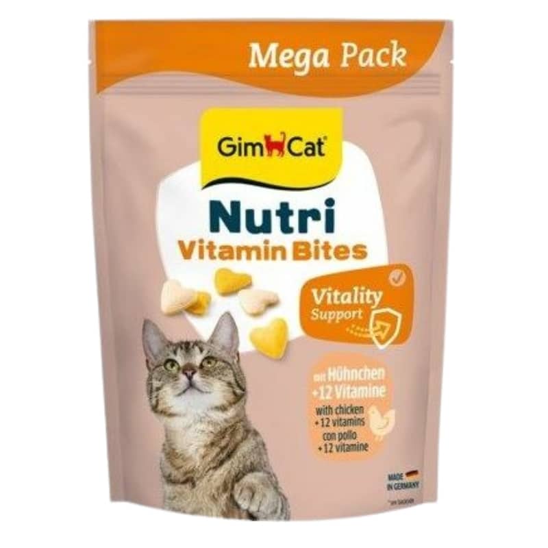 قرص مولتی ویتامین گربه جیم کت با طعم مرغ – بسته ۴۲۵ گرمی - نمای 3 قرص مولتی ویتامین گربه جیم کت با طعم مرغ – بسته ۴۲۵ گرمی - تصویر 3