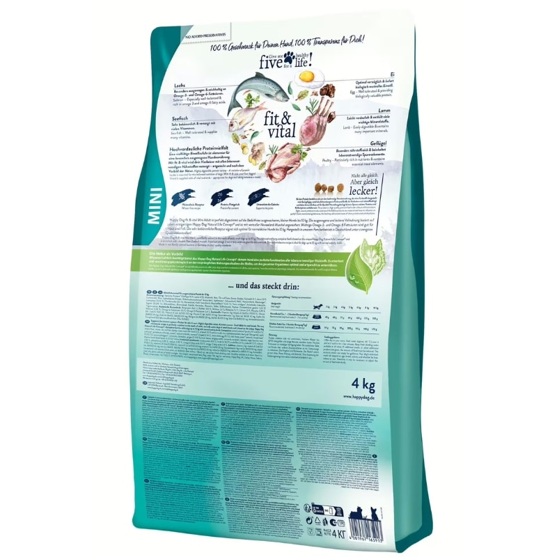 غذای سگ بالغ نژاد کوچک هپی داگ – سوپر پریمیوم – ۱۰ کیلویی - نمای 4 غذای سگ بالغ نژاد کوچک هپی داگ – سوپر پریمیوم – ۱۰ کیلویی - تصویر 4