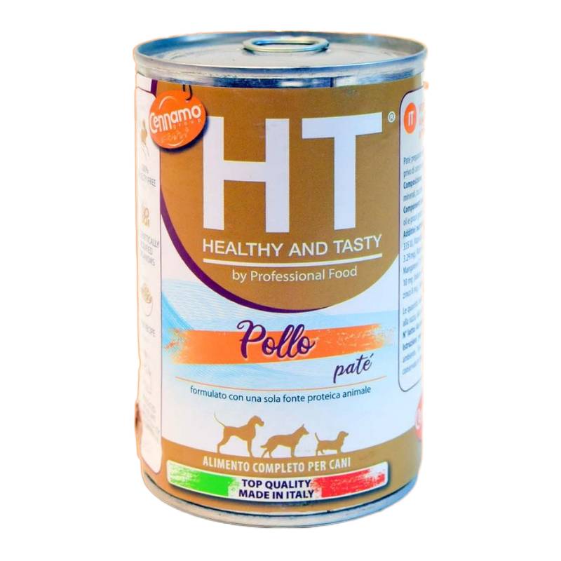 کنسرو HT برای سگ بالغ با طعم مرغ وزن 400 گرم - نمای 2 کنسرو HT برای سگ بالغ با طعم مرغ وزن 400 گرم - تصویر 2