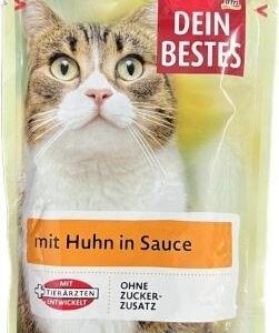 پوچ گربه داین بستس با طعم مرغ در سس وزن 100 گرم پوچ گربه داین بستس با طعم مرغ در سس وزن 100 گرم - تصویر اصلی محصول