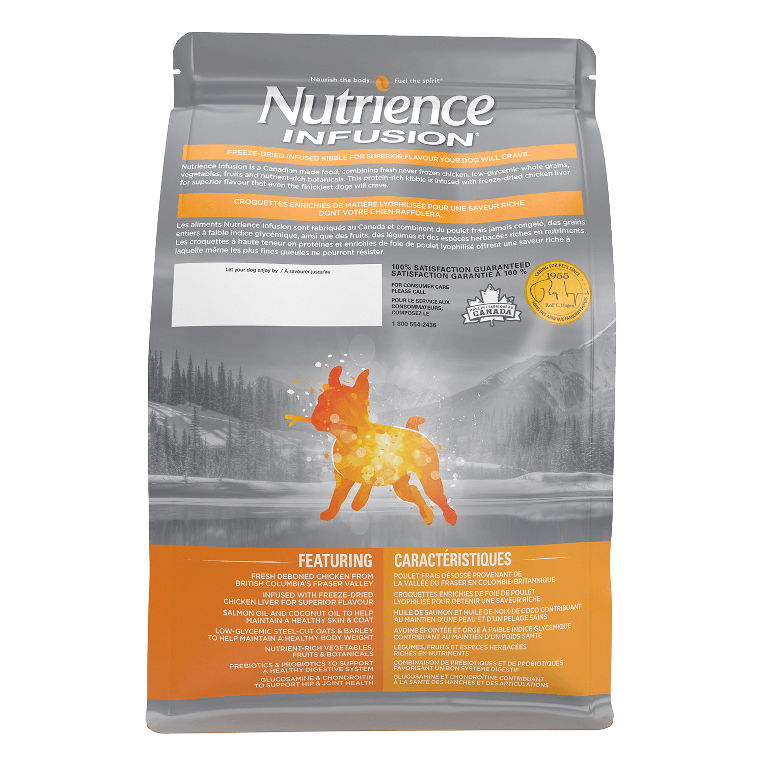 غذای سگ نژاد کوچک نوترینس مدل اینفیوژن با طعم مرغ – وزن 2.27 کیلوگرم - نمای 5 غذای سگ نژاد کوچک نوترینس مدل اینفیوژن با طعم مرغ – وزن 2.27 کیلوگرم - تصویر 5