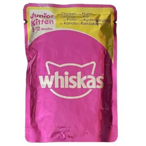 پوچ گربه ویسکاس با طعم مرغ 100 گرمی - تصویر اصلی محصول