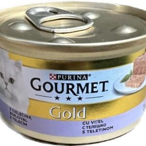 کنسرو گربه گورمت گلد (آلمانی) پته با طعم گوساله وزن 85 گرم کنسرو گربه گورمت گلد (آلمانی) پته با طعم گوساله وزن 85 گرم - تصویر اصلی محصول