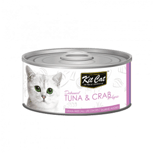 کنسرو گربه کیت کت مدل تکه ای تن و خرچنگ وزن 80 گرم کنسرو گربه کیت کت مدل تکه ای تن و خرچنگ وزن 80 گرم - تصویر اصلی محصول