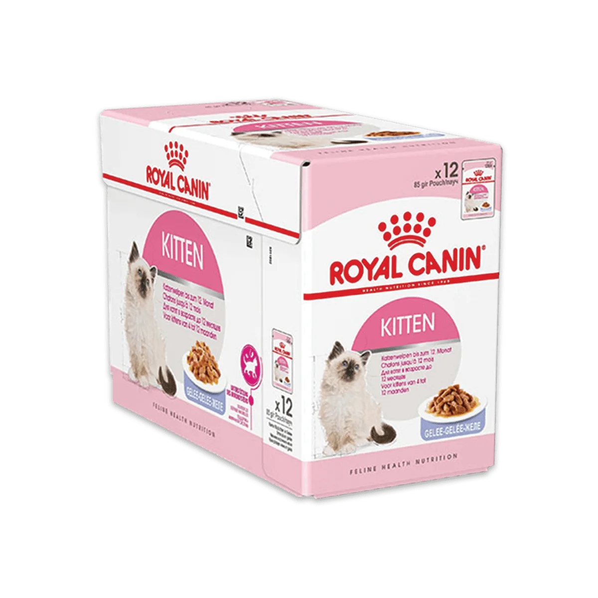 پوچ گربه رویال کنین مدل Kitten بسته 85گرمی - نمای 3 پوچ گربه رویال کنین مدل Kitten بسته 85گرمی - تصویر 3