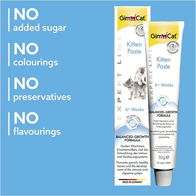 خمیر بچه گربه GimCat مدل Kitten Paste وزن 50 گرم - نمای 3 خمیر بچه گربه GimCat مدل Kitten Paste وزن 50 گرم - تصویر 3