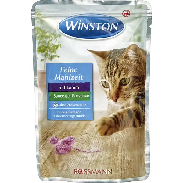 پوچ گربه وینستون با طعم گوشت بره در سس وزن 100 گرم - نمای 3 پوچ گربه وینستون با طعم گوشت بره در سس وزن 100 گرم - تصویر 3