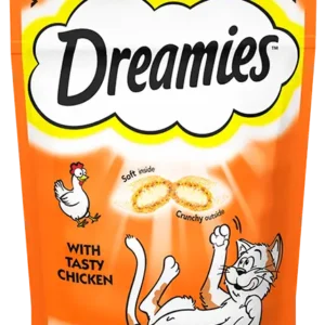 تشویقی گربه دریمیز با طعم مرغ وزن 60 گرم - تصویر اصلی محصول
