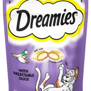 تشویقی گربه دریمیز با طعم اردک وزن 60 گرم - تصویر اصلی محصول