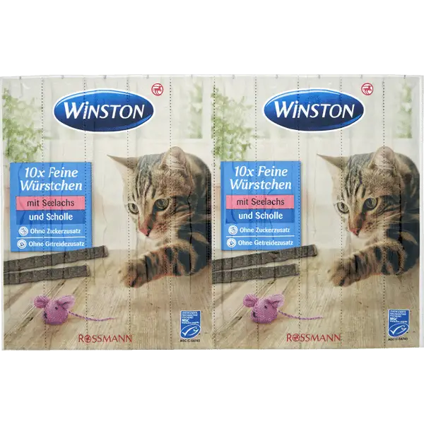 تشویقی مدادی گربه وینستون طعم ماهی سالمون و قزل آلا (10 عددی) - نمای 3 تشویقی مدادی گربه وینستون طعم ماهی سالمون و قزل آلا (10 عددی) - تصویر 3