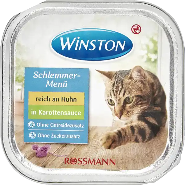 ووم گربه😸 وینستون با طعم مرغ در سس هویج وزن 100 گرم - نمای 3 ووم گربه😸 وینستون با طعم مرغ در سس هویج وزن 100 گرم - تصویر 3