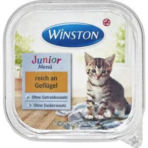 ووم بچه گربه😸 وینستون با طعم مرغ وزن 100 گرم ووم بچه گربه😸 وینستون با طعم مرغ وزن 100 گرم - تصویر اصلی محصول