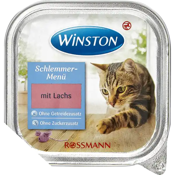 ووم گربه😸 وینستون با طعم ماهی سالمون وزن 100 گرم - نمای 4 ووم گربه😸 وینستون با طعم ماهی سالمون وزن 100 گرم - تصویر 4