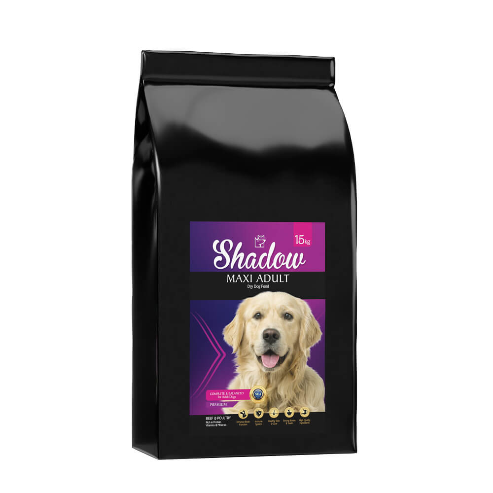 غذای خشک سگ Shadow مدل Maxi Adult وزن 15 کیلوگرم - نمای 2 غذای خشک سگ Shadow مدل Maxi Adult وزن 15 کیلوگرم - تصویر 2