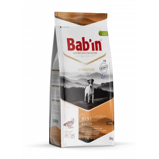 غذای خشک سگ بالغ نژاد کوچک بابین با طعم اردک وزن 3 کیلوگرم - نمای 2 غذای خشک سگ بالغ نژاد کوچک بابین با طعم اردک وزن 3 کیلوگرم - تصویر 2