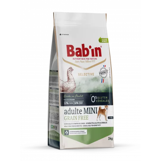 غذای خشک سگ بالغ نژاد کوچک بدون غلات بابین بسته 1 کیلوگرمی (فله) - نمای 7 غذای خشک سگ بالغ نژاد کوچک بدون غلات بابین بسته 1 کیلوگرمی (فله) - تصویر 7