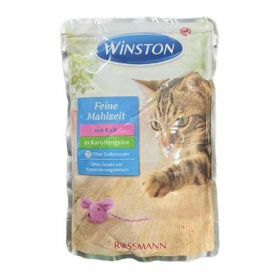 پوچ گربه وینستون با طعم گوساله در ژله هویج وزن 100 گرم - نمای 2 پوچ گربه وینستون با طعم گوساله در ژله هویج وزن 100 گرم - تصویر 2