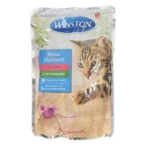 پوچ گربه وینستون با طعم ماهی در ژله گیاهی وزن 100 گرم پوچ گربه وینستون با طعم ماهی در ژله گیاهی وزن 100 گرم - تصویر اصلی محصول