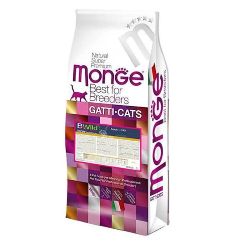 غذای گربه مونژه بی وایلد با طعم خرگوش – بسته ۱۰ کیلویی - نمای 3 غذای گربه مونژه بی وایلد با طعم خرگوش – بسته ۱۰ کیلویی - تصویر 3