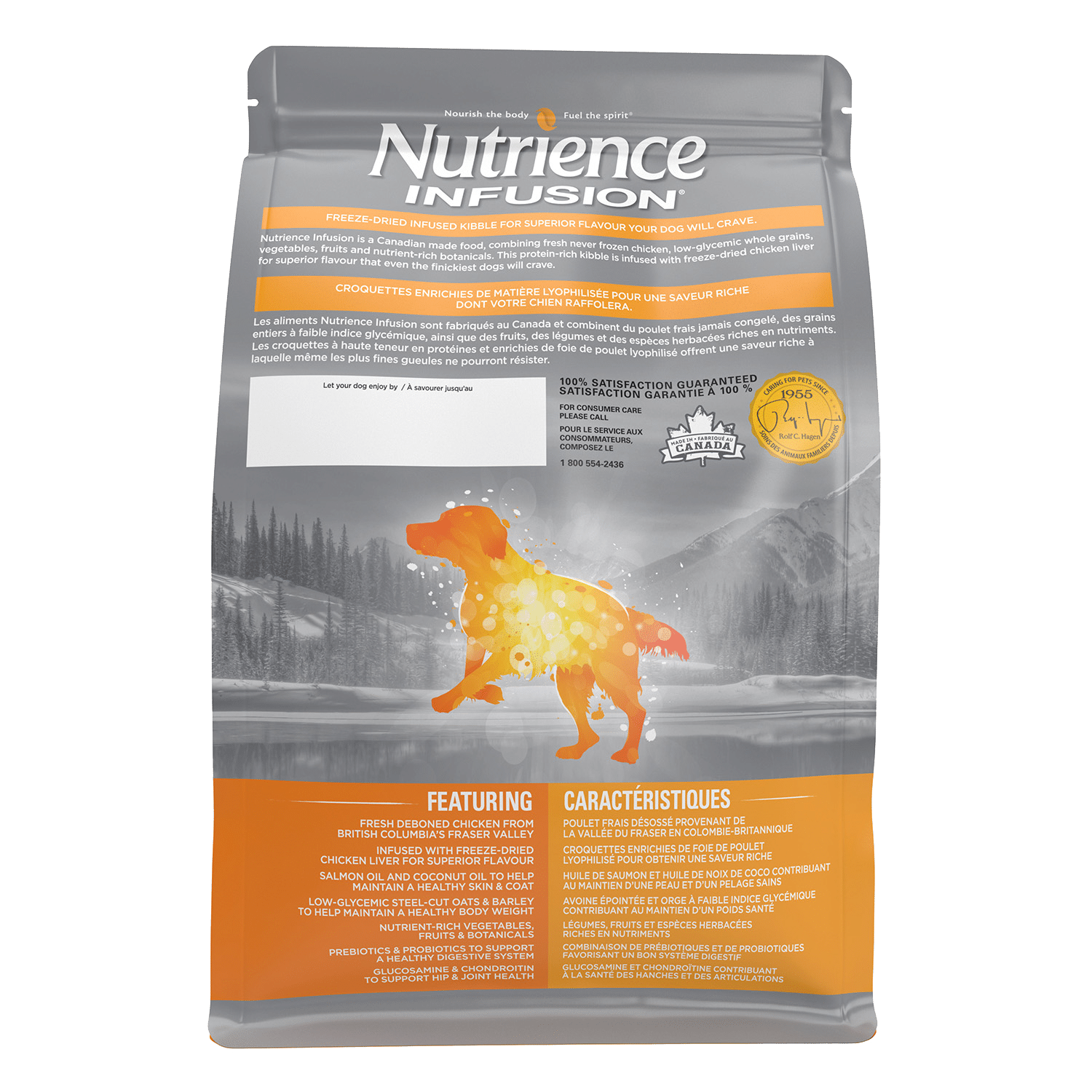 غذای سگ نوترینس مدل اینفیوژن با طعم مرغ – وزن 2.27 کیلوگرم - نمای 3 غذای سگ نوترینس مدل اینفیوژن با طعم مرغ – وزن 2.27 کیلوگرم - تصویر 3