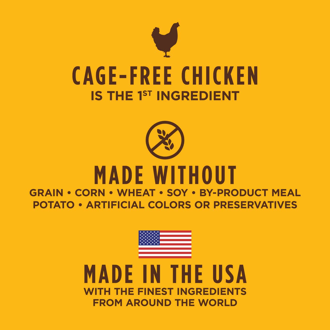 غذای گربه اینستینکت سری اورجینال با طعم مرغ وزن ۲.۲ کیلویی - نمای 8 غذای گربه اینستینکت سری اورجینال با طعم مرغ وزن ۲.۲ کیلویی - تصویر 8