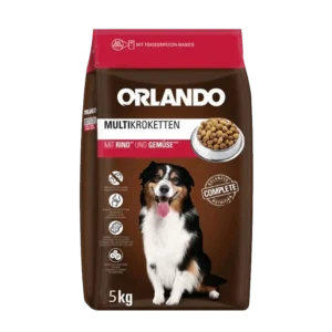 غذای خشک سگ بالغ اورلاندو با طعم بره و سبزیجات وزن 5 کیلوگرم - تصویر اصلی محصول
